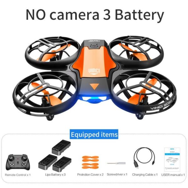 4DRC V8 Mini Drone - 4K 1080P HD Wide Angle Camera WiFi FPVDrone Height Keep Foldable Quadcopter Toy Gift - Image 22