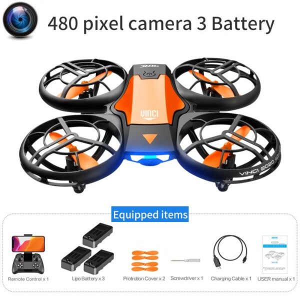 4DRC V8 Mini Drone - 4K 1080P HD Wide Angle Camera WiFi FPVDrone Height Keep Foldable Quadcopter Toy Gift - Image 17