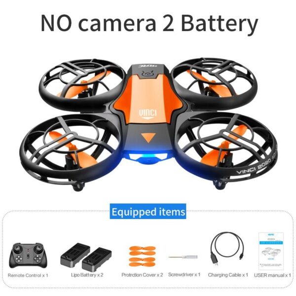 4DRC V8 Mini Drone - 4K 1080P HD Wide Angle Camera WiFi FPVDrone Height Keep Foldable Quadcopter Toy Gift - Image 15