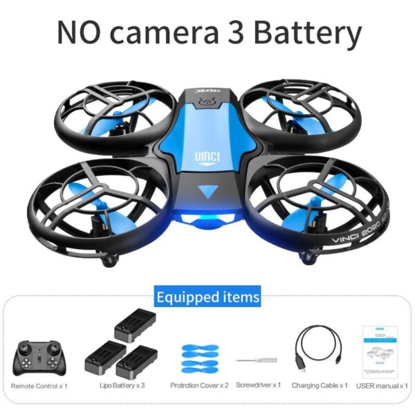 4DRC V8 Mini Drone - 4K 1080P HD Wide Angle Camera WiFi FPVDrone Height Keep Foldable Quadcopter Toy Gift - Image 12