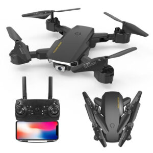 Eachine S60 Mini Drone - 4K Profesional WIFI FPV HD Camera Optical Flow Positioning 15mins Flight Time Foldable RC Drone Quadcopter RTF