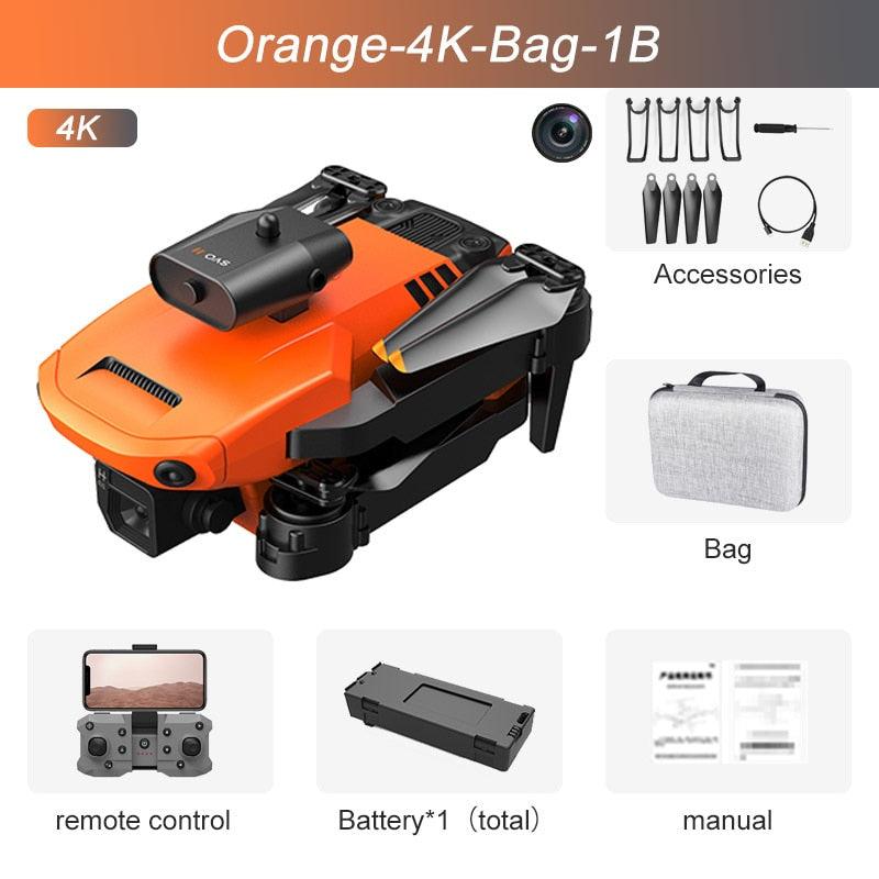 K6 Mini Drone - 4K Dual Camera Wifi FPV Four Sides Infrared Obstacle Avoidance One-key Take-off and Landing Folding Quadcopter 2 K6 Mini Drone - 4K Dual Camera Wifi FPV Four Sides Infrared Obstacle Avoidance One-key Take-off and Landing Folding Quadcopter - Image 2