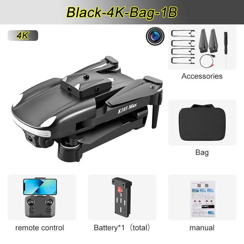 JINHENG K105 Max Drone - 4K HD Dual Camera With Obstacle Avoidance WiFi Fpv Foldable Quadcopter Toys For Children Hobbie 16 JINHENG K105 Max Drone - 4K HD Dual Camera With Obstacle Avoidance WiFi Fpv Foldable Quadcopter Toys For Children Hobbie — изображение 16