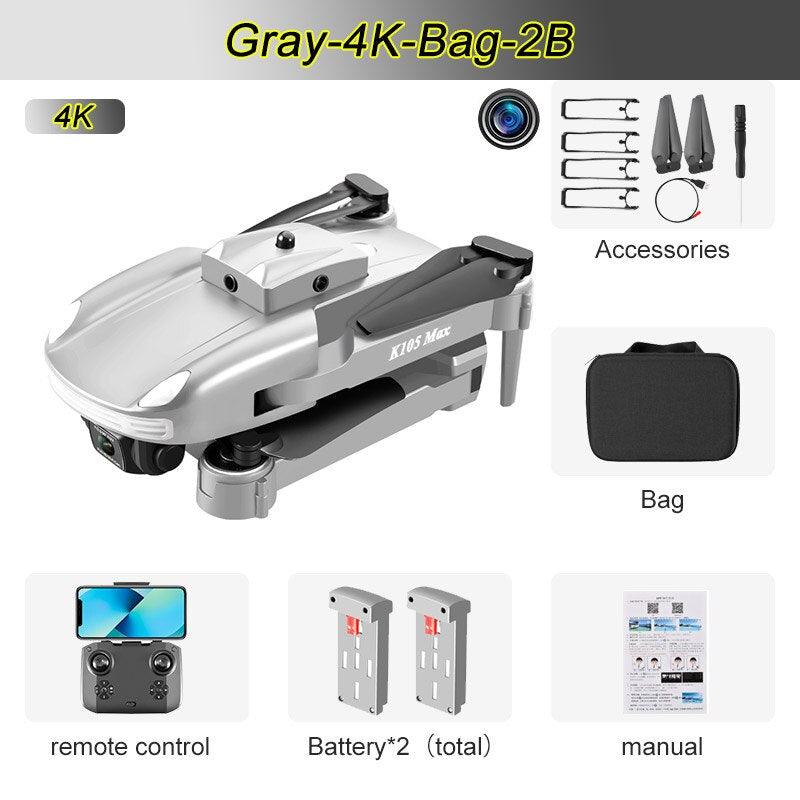 JINHENG K105 Max Drone - 4K HD Dual Camera With Obstacle Avoidance WiFi Fpv Foldable Quadcopter Toys For Children Hobbie 15 JINHENG K105 Max Drone - 4K HD Dual Camera With Obstacle Avoidance WiFi Fpv Foldable Quadcopter Toys For Children Hobbie — изображение 15