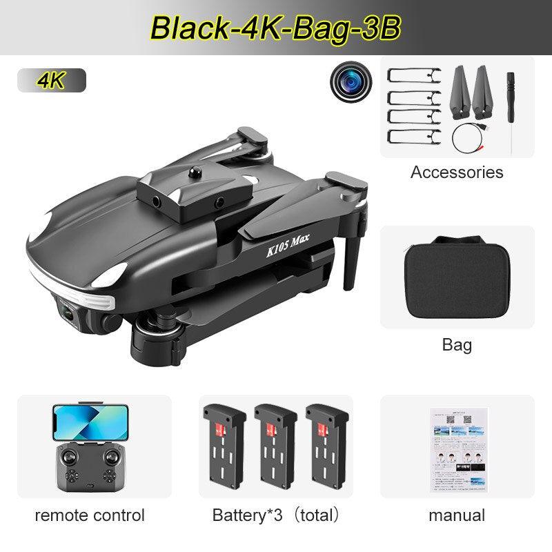 JINHENG K105 Max Drone - 4K HD Dual Camera With Obstacle Avoidance WiFi Fpv Foldable Quadcopter Toys For Children Hobbie 9 JINHENG K105 Max Drone - 4K HD Dual Camera With Obstacle Avoidance WiFi Fpv Foldable Quadcopter Toys For Children Hobbie — изображение 9