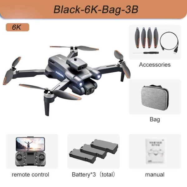 KBDFA S1S Min Drone - 4K 8K HD Camera WiFi FPV Brushless Motor Obstacle Avoidance Foldable Quadcopter Rc Helicopter Toys 4 KBDFA S1S Min Drone - 4K 8K HD Camera WiFi FPV Brushless Motor Obstacle Avoidance Foldable Quadcopter Rc Helicopter Toys - Image 4