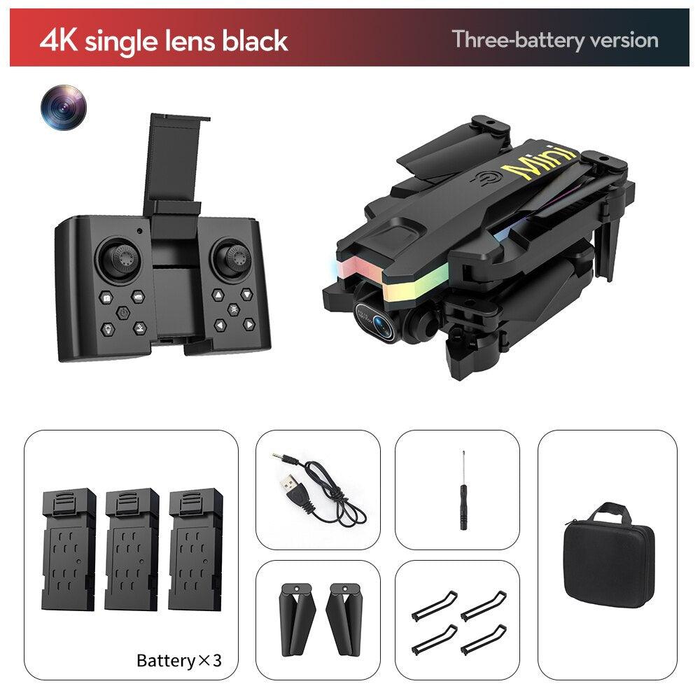 XT8 RC Mini Drone - 2024 New 4K Dual HD Camera Video Shooting Led Drone Quadcopter with FPV One-Key Return Toys for Kids Gift 17 XT8 RC Mini Drone - 2024 New 4K Dual HD Camera Video Shooting Led Drone Quadcopter with FPV One-Key Return Toys for Kids Gift — изображение 17