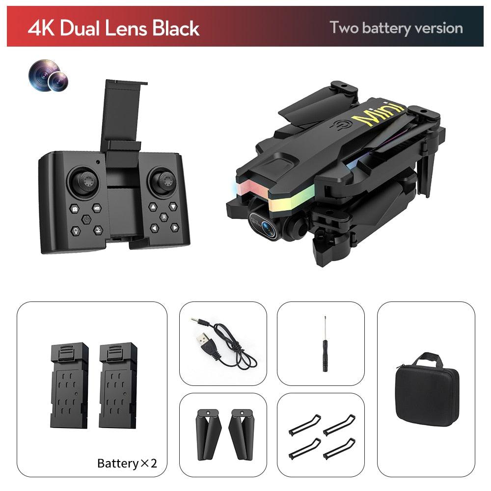 XT8 RC Mini Drone - 2024 New 4K Dual HD Camera Video Shooting Led Drone Quadcopter with FPV One-Key Return Toys for Kids Gift 16 XT8 RC Mini Drone - 2024 New 4K Dual HD Camera Video Shooting Led Drone Quadcopter with FPV One-Key Return Toys for Kids Gift — изображение 16