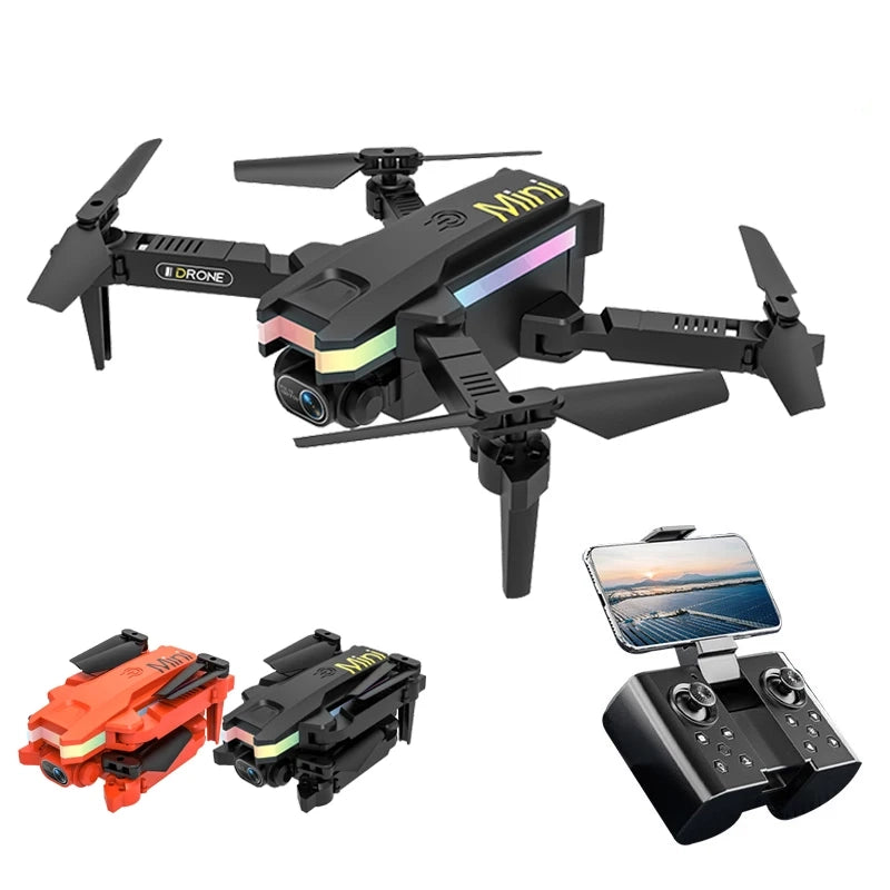 XT8 RC Mini Drone - 2024 New 4K Dual HD Camera Video Shooting Led Drone Quadcopter with FPV One-Key Return Toys for Kids Gift 1 XT8 RC Mini Drone - 2024 New 4K Dual HD Camera Video Shooting Led Drone Quadcopter with FPV One-Key Return Toys for Kids Gift