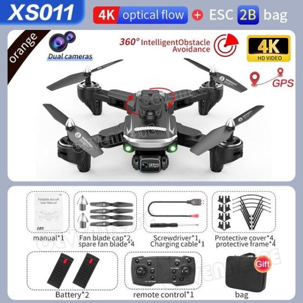 KBDFA XS011 Drone - 2023 New Mini Drone 4k Profesional HD Camera With obstacle avoidance Brushless Foldable Quadcopter RC Helicopter Toy 9 KBDFA XS011 Drone - 2023 New Mini Drone 4k Profesional HD Camera With obstacle avoidance Brushless Foldable Quadcopter RC Helicopter Toy - Image 9