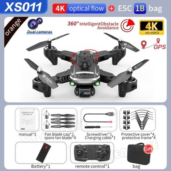 KBDFA XS011 Drone - 2023 New Mini Drone 4k Profesional HD Camera With obstacle avoidance Brushless Foldable Quadcopter RC Helicopter Toy 6 KBDFA XS011 Drone - 2023 New Mini Drone 4k Profesional HD Camera With obstacle avoidance Brushless Foldable Quadcopter RC Helicopter Toy - Image 6