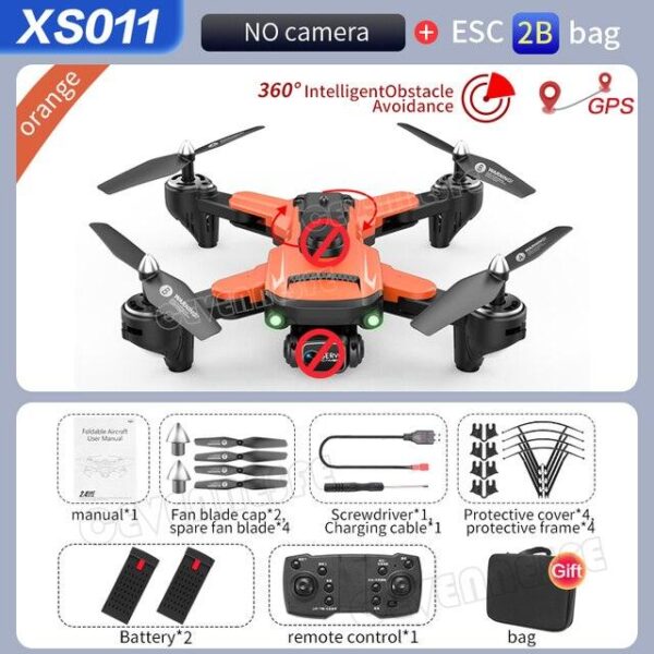 KBDFA XS011 Drone - 2023 New Mini Drone 4k Profesional HD Camera With obstacle avoidance Brushless Foldable Quadcopter RC Helicopter Toy 3 KBDFA XS011 Drone - 2023 New Mini Drone 4k Profesional HD Camera With obstacle avoidance Brushless Foldable Quadcopter RC Helicopter Toy - Image 3
