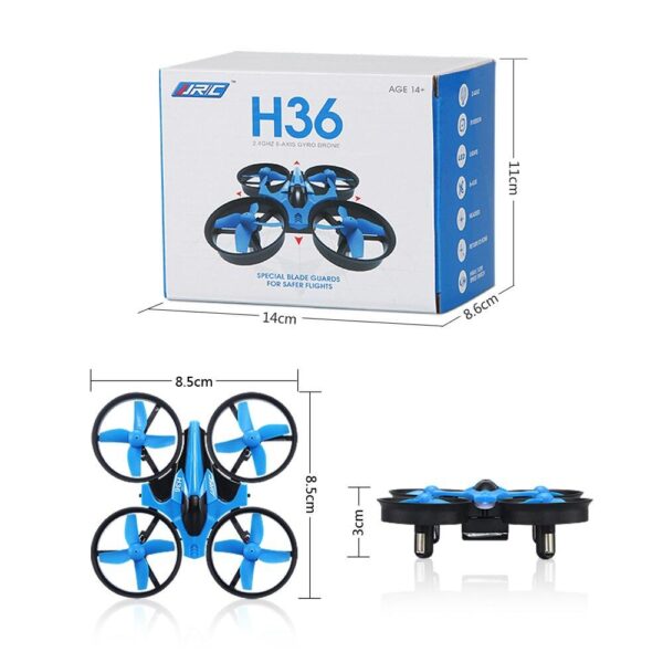 JJRC H36 RC Mini Drone - Helicopter 4CH Toy Quadcopter Drone Headless 6Axis One Key Return 360 degree Flip LED rc Toys VS H56 H74 18 JJRC H36 RC Mini Drone - Helicopter 4CH Toy Quadcopter Drone Headless 6Axis One Key Return 360 degree Flip LED rc Toys VS H56 H74 - صورة JJRC H36 RC Mini Drone - Helicopter 4CH Toy Quadcopter Drone Headless 6Axis One Key Return 360 degree Flip LED rc Toys VS H56 H74 - صورة 18