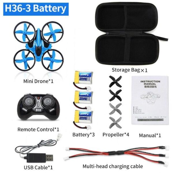 JJRC H36 RC Mini Drone - Helicopter 4CH Toy Quadcopter Drone Headless 6Axis One Key Return 360 degree Flip LED rc Toys VS H56 H74 7 JJRC H36 RC Mini Drone - Helicopter 4CH Toy Quadcopter Drone Headless 6Axis One Key Return 360 degree Flip LED rc Toys VS H56 H74 - صورة JJRC H36 RC Mini Drone - Helicopter 4CH Toy Quadcopter Drone Headless 6Axis One Key Return 360 degree Flip LED rc Toys VS H56 H74 - صورة 7
