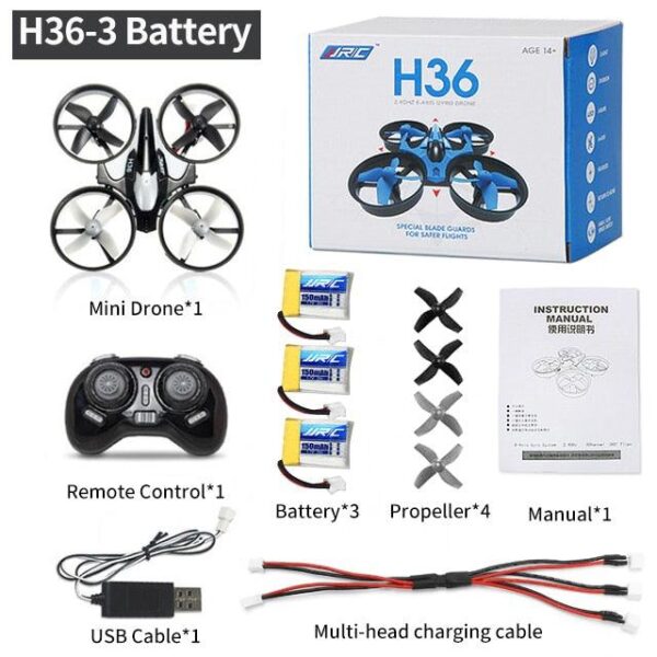 JJRC H36 RC Mini Drone - Helicopter 4CH Toy Quadcopter Drone Headless 6Axis One Key Return 360 degree Flip LED rc Toys VS H56 H74 5 JJRC H36 RC Mini Drone - Helicopter 4CH Toy Quadcopter Drone Headless 6Axis One Key Return 360 degree Flip LED rc Toys VS H56 H74 - صورة JJRC H36 RC Mini Drone - Helicopter 4CH Toy Quadcopter Drone Headless 6Axis One Key Return 360 degree Flip LED rc Toys VS H56 H74 - صورة 5