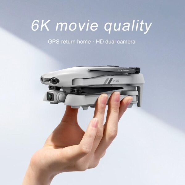 KBDFA F10 GPS Drone - 4K Professional 6K HD Dual Camera 2.4G/5G WIFI FPV RC Helicopter Foldable Quadcopter RC Distance aircraft 3 KBDFA F10 GPS Drone - 4K Professional 6K HD Dual Camera 2.4G/5G WIFI FPV RC Helicopter Foldable Quadcopter RC Distance aircraft - Image 3