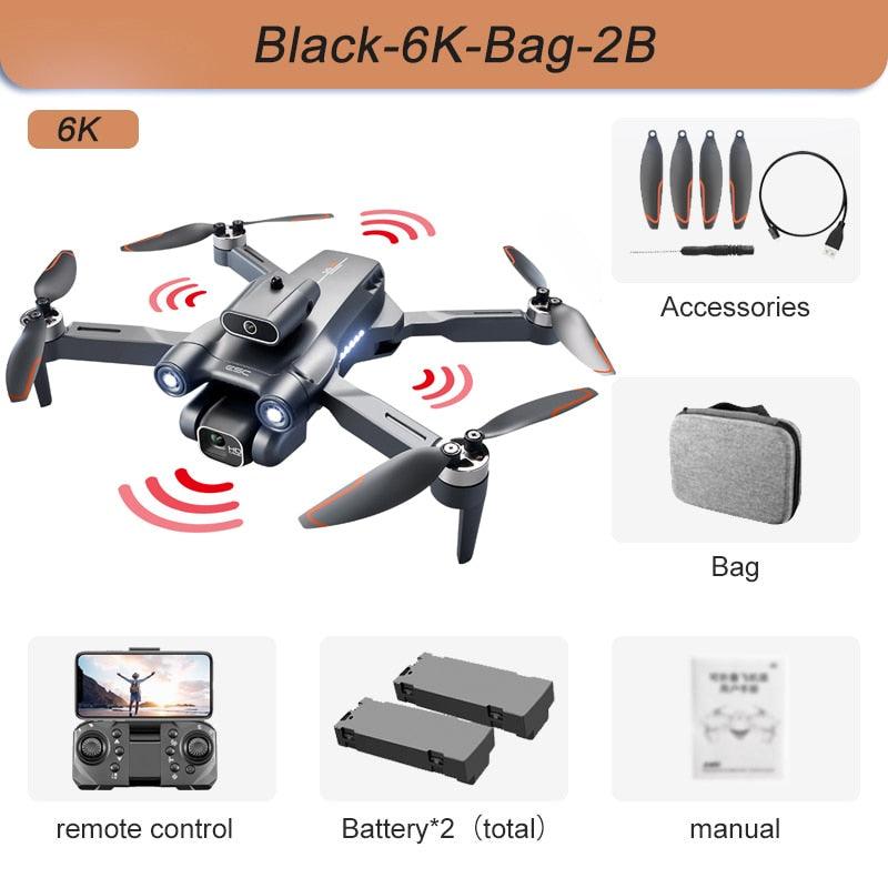 LSRC-S1S Drone - 2024 New RC Drone 145g 4K 8K HD Gimbal Anti-Shake Camera 360° Obstacle Avoidance One Key Takeoff Brushless Motor Quadcopter 8 LSRC-S1S Drone - 2024 New RC Drone 145g 4K 8K HD Gimbal Anti-Shake Camera 360° Obstacle Avoidance One Key Takeoff Brushless Motor Quadcopter — изображение 8