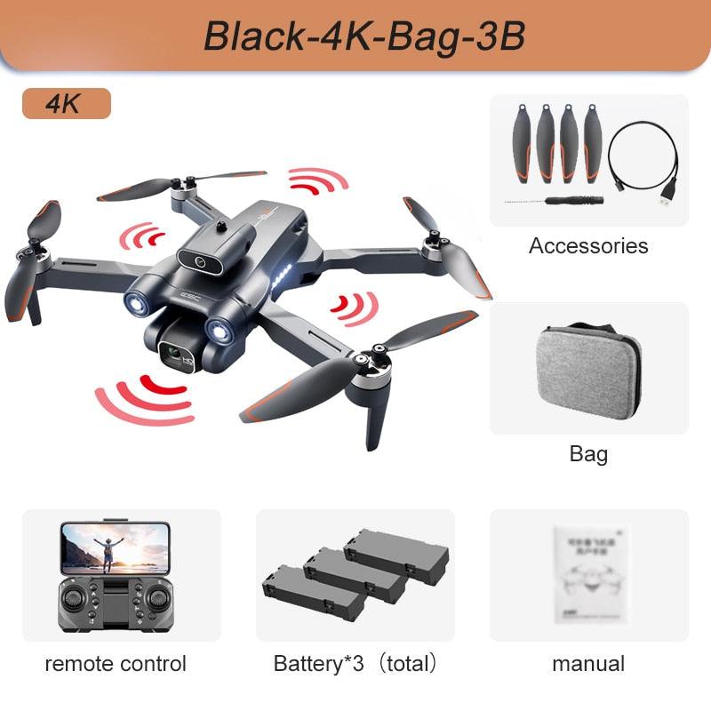 LSRC-S1S Drone - 2024 New RC Drone 145g 4K 8K HD Gimbal Anti-Shake Camera 360° Obstacle Avoidance One Key Takeoff Brushless Motor Quadcopter 4 LSRC-S1S Drone - 2024 New RC Drone 145g 4K 8K HD Gimbal Anti-Shake Camera 360° Obstacle Avoidance One Key Takeoff Brushless Motor Quadcopter — изображение 4