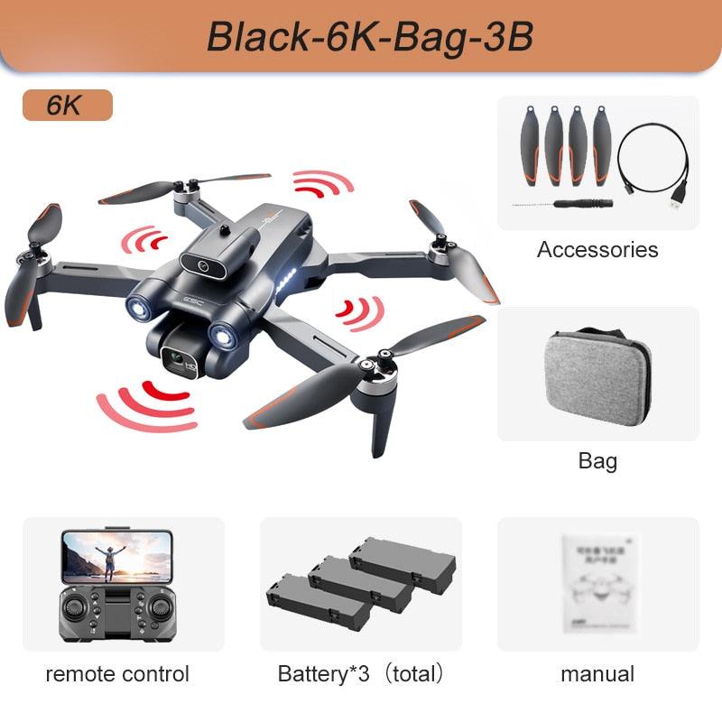 LSRC-S1S Drone - 2024 New RC Drone 145g 4K 8K HD Gimbal Anti-Shake Camera 360° Obstacle Avoidance One Key Takeoff Brushless Motor Quadcopter 3 LSRC-S1S Drone - 2024 New RC Drone 145g 4K 8K HD Gimbal Anti-Shake Camera 360° Obstacle Avoidance One Key Takeoff Brushless Motor Quadcopter — изображение 3