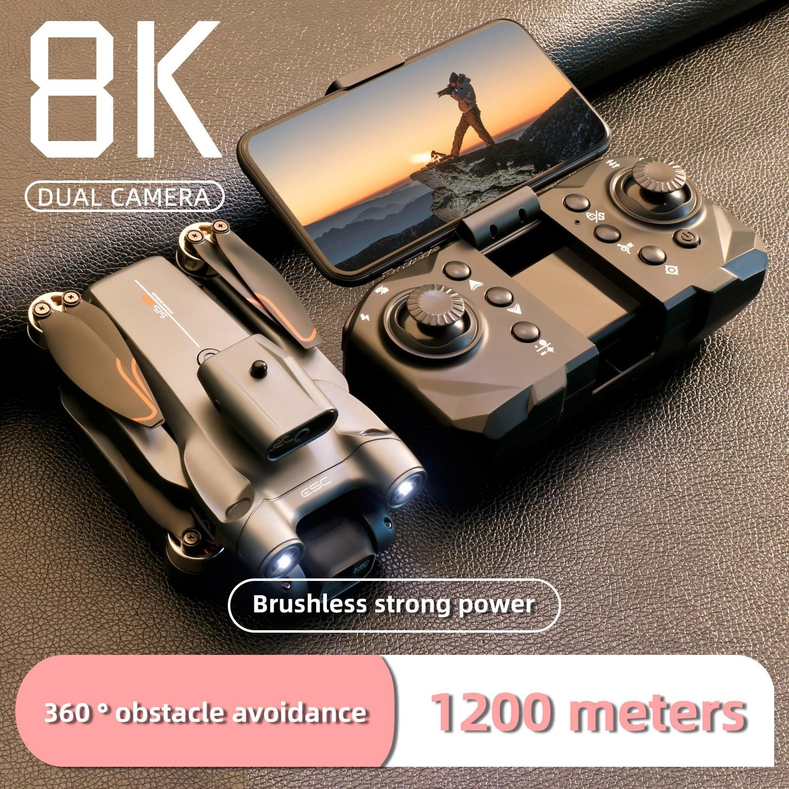 LSRC-S1S Drone - 2024 New RC Drone 145g 4K 8K HD Gimbal Anti-Shake Camera 360° Obstacle Avoidance One Key Takeoff Brushless Motor Quadcopter 2 LSRC-S1S Drone - 2024 New RC Drone 145g 4K 8K HD Gimbal Anti-Shake Camera 360° Obstacle Avoidance One Key Takeoff Brushless Motor Quadcopter — изображение 2