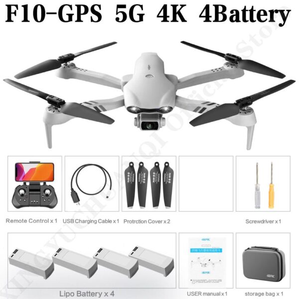 4DRC New 4K HD Dual Camera GPS 5G WIFI Wide Angle FPV Real-time Transmission RC Distance 2km Professional Drone Dron Gift Toys 4 4DRC New 4K HD Dual Camera GPS 5G WIFI Wide Angle FPV Real-time Transmission RC Distance 2km Professional Drone Dron Gift Toys - صورة 4DRC New 4K HD Dual Camera GPS 5G WIFI Wide Angle FPV Real-time Transmission RC Distance 2km Professional Drone Dron Gift Toys - صورة 4