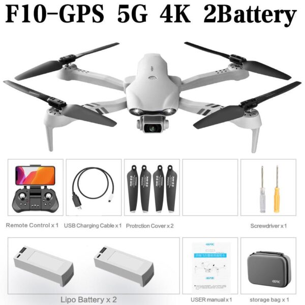 4DRC New 4K HD Dual Camera GPS 5G WIFI Wide Angle FPV Real-time Transmission RC Distance 2km Professional Drone Dron Gift Toys 3 4DRC New 4K HD Dual Camera GPS 5G WIFI Wide Angle FPV Real-time Transmission RC Distance 2km Professional Drone Dron Gift Toys - صورة 4DRC New 4K HD Dual Camera GPS 5G WIFI Wide Angle FPV Real-time Transmission RC Distance 2km Professional Drone Dron Gift Toys - صورة 3
