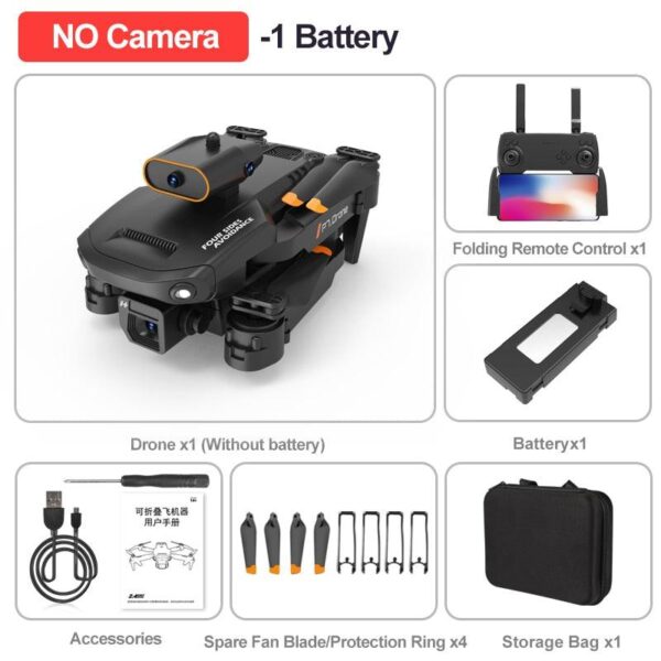 KBDFA NEW P7 Mini Drone - 4k Camera Drone FPV Obstacle Avoidance Professional  Quadcopter RC Helicopter Drone Children's Toy Gift - صورة KBDFA NEW P7 Mini Drone - 4k Camera Drone FPV Obstacle Avoidance Professional  Quadcopter RC Helicopter Drone Children's Toy Gift - صورة 27