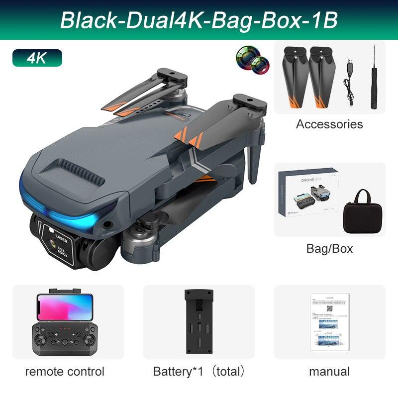 JINHENG LS-XT9 Drone - 2023 New 4K Dual Camera Wifi FPV Optical flow location Obstacle Avoidance Folding Drone Quadcopter Helicopter Gifts 12 JINHENG LS-XT9 Drone - 2023 New 4K Dual Camera Wifi FPV Optical flow location Obstacle Avoidance Folding Drone Quadcopter Helicopter Gifts - Image 12