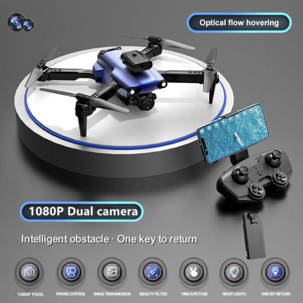 Novo 809 Drone - 4K HD camera WIFI FPV optical flow 360 degree obstacle avoidance foldable four axis RC helicopter toy 14 Novo 809 Drone - 4K HD camera WIFI FPV optical flow 360 degree obstacle avoidance foldable four axis RC helicopter toy — изображение 14