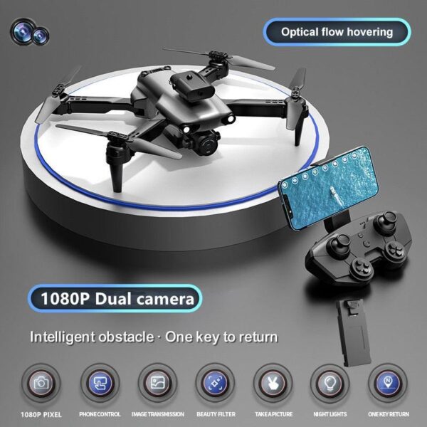 Novo 809 Drone - 4K HD camera WIFI FPV optical flow 360 degree obstacle avoidance foldable four axis RC helicopter toy 12 Novo 809 Drone - 4K HD camera WIFI FPV optical flow 360 degree obstacle avoidance foldable four axis RC helicopter toy — изображение 12