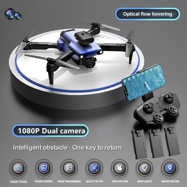 Novo 809 Drone - 4K HD camera WIFI FPV optical flow 360 degree obstacle avoidance foldable four axis RC helicopter toy 11 Novo 809 Drone - 4K HD camera WIFI FPV optical flow 360 degree obstacle avoidance foldable four axis RC helicopter toy — изображение 11