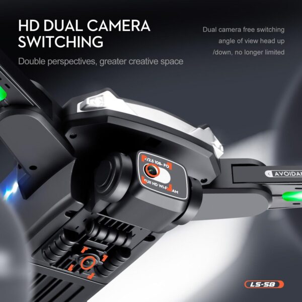 KBDFA LS58 Drone - 4k camera drone GPS 5G WIFI RC Helicopters FPV Remote Control Toys Foldable Quadcopter Gift professional Drones 18 KBDFA LS58 Drone - 4k camera drone GPS 5G WIFI RC Helicopters FPV Remote Control Toys Foldable Quadcopter Gift professional Drones - Image 18