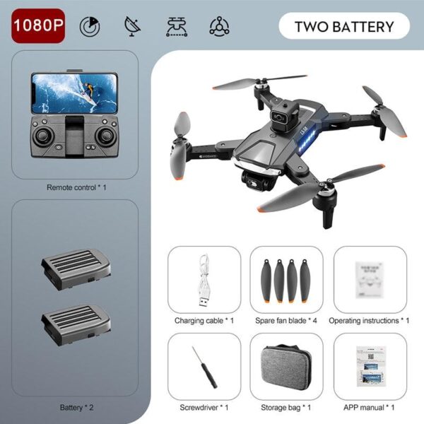 KBDFA LS58 Drone - 4k camera drone GPS 5G WIFI RC Helicopters FPV Remote Control Toys Foldable Quadcopter Gift professional Drones 11 KBDFA LS58 Drone - 4k camera drone GPS 5G WIFI RC Helicopters FPV Remote Control Toys Foldable Quadcopter Gift professional Drones - Image 11