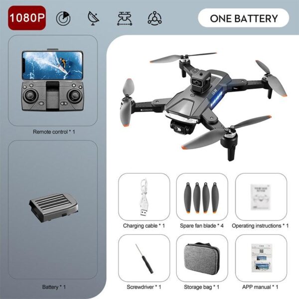 KBDFA LS58 Drone - 4k camera drone GPS 5G WIFI RC Helicopters FPV Remote Control Toys Foldable Quadcopter Gift professional Drones 10 KBDFA LS58 Drone - 4k camera drone GPS 5G WIFI RC Helicopters FPV Remote Control Toys Foldable Quadcopter Gift professional Drones - Image 10