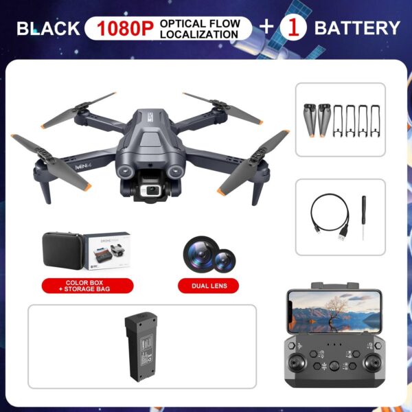 KBDFA MINI4 Drone - 4K HD Camera Z908 Dron Remote Control Drones RC Helicopters Gift 2.4G WIFi Obstacle Avoidance Quadcopter Toys 21 KBDFA MINI4 Drone - 4K HD Camera Z908 Dron Remote Control Drones RC Helicopters Gift 2.4G WIFi Obstacle Avoidance Quadcopter Toys - Image 21
