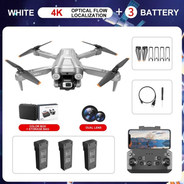 KBDFA MINI4 Drone - 4K HD Camera Z908 Dron Remote Control Drones RC Helicopters Gift 2.4G WIFi Obstacle Avoidance Quadcopter Toys 18 KBDFA MINI4 Drone - 4K HD Camera Z908 Dron Remote Control Drones RC Helicopters Gift 2.4G WIFi Obstacle Avoidance Quadcopter Toys - Image 18