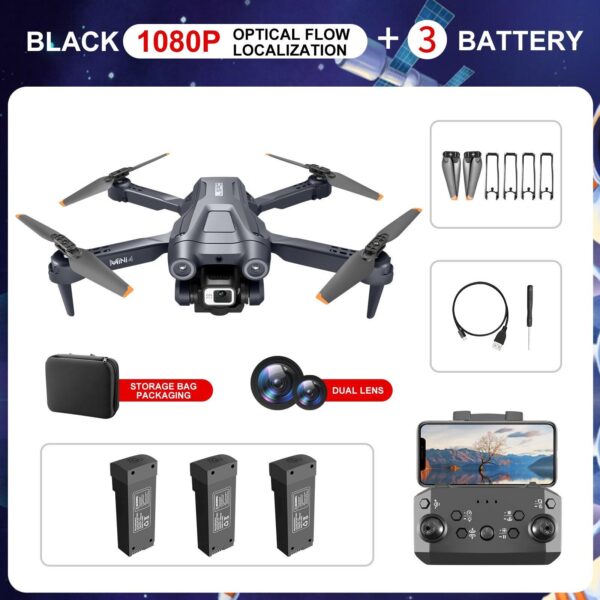 KBDFA MINI4 Drone - 4K HD Camera Z908 Dron Remote Control Drones RC Helicopters Gift 2.4G WIFi Obstacle Avoidance Quadcopter Toys 17 KBDFA MINI4 Drone - 4K HD Camera Z908 Dron Remote Control Drones RC Helicopters Gift 2.4G WIFi Obstacle Avoidance Quadcopter Toys - Image 17