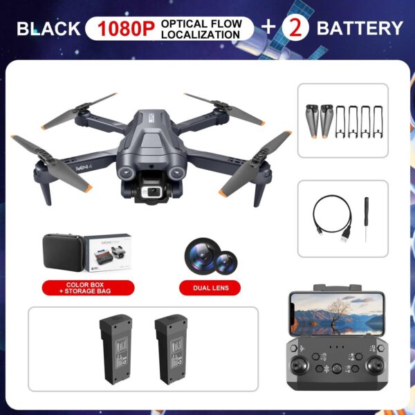 KBDFA MINI4 Drone - 4K HD Camera Z908 Dron Remote Control Drones RC Helicopters Gift 2.4G WIFi Obstacle Avoidance Quadcopter Toys 14 KBDFA MINI4 Drone - 4K HD Camera Z908 Dron Remote Control Drones RC Helicopters Gift 2.4G WIFi Obstacle Avoidance Quadcopter Toys - Image 14
