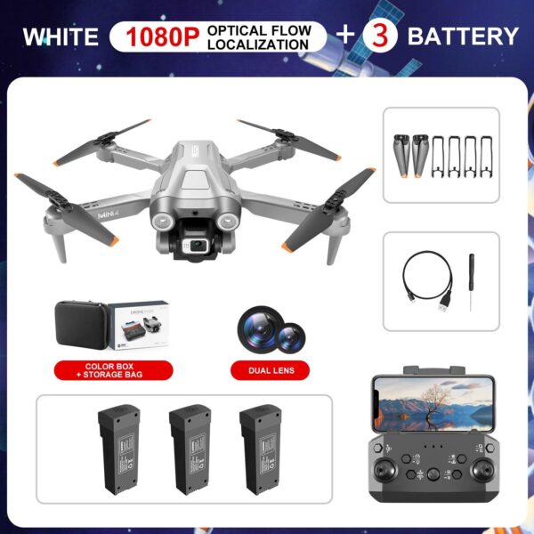 KBDFA MINI4 Drone - 4K HD Camera Z908 Dron Remote Control Drones RC Helicopters Gift 2.4G WIFi Obstacle Avoidance Quadcopter Toys 13 KBDFA MINI4 Drone - 4K HD Camera Z908 Dron Remote Control Drones RC Helicopters Gift 2.4G WIFi Obstacle Avoidance Quadcopter Toys - Image 13