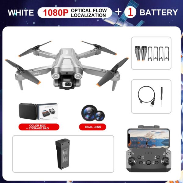 KBDFA MINI4 Drone - 4K HD Camera Z908 Dron Remote Control Drones RC Helicopters Gift 2.4G WIFi Obstacle Avoidance Quadcopter Toys 11 KBDFA MINI4 Drone - 4K HD Camera Z908 Dron Remote Control Drones RC Helicopters Gift 2.4G WIFi Obstacle Avoidance Quadcopter Toys - Image 11
