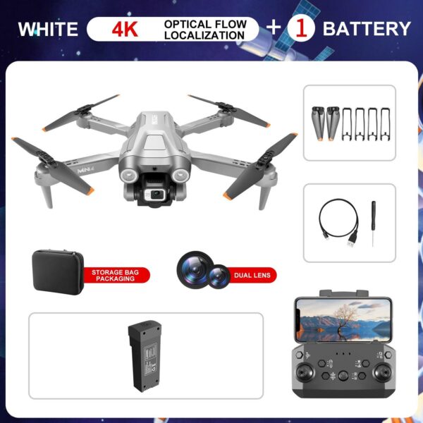 KBDFA MINI4 Drone - 4K HD Camera Z908 Dron Remote Control Drones RC Helicopters Gift 2.4G WIFi Obstacle Avoidance Quadcopter Toys 5 KBDFA MINI4 Drone - 4K HD Camera Z908 Dron Remote Control Drones RC Helicopters Gift 2.4G WIFi Obstacle Avoidance Quadcopter Toys - Image 5