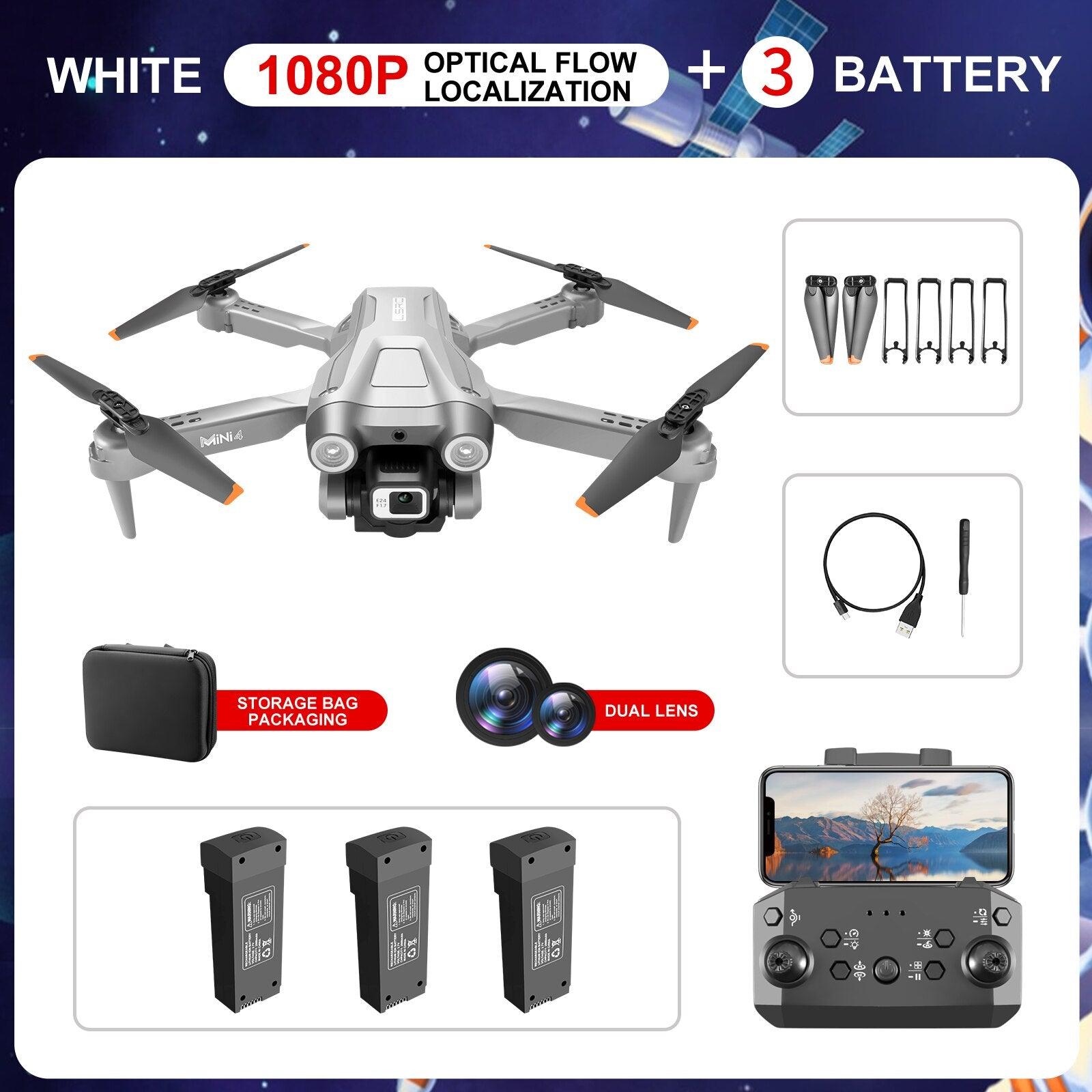 KBDFA MINI4 Drone - 4K HD Camera Z908 Dron Remote Control Drones RC Helicopters Gift 2.4G WIFi Obstacle Avoidance Quadcopter Toys 2 KBDFA MINI4 Drone - 4K HD Camera Z908 Dron Remote Control Drones RC Helicopters Gift 2.4G WIFi Obstacle Avoidance Quadcopter Toys - Image 2