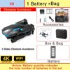 X6 Pro Drone - 4K Ultra HD Camera 120° Adjustable Lens Mini Dron 1800mAh 2.4G Infrared Obstacle Avoidance Quadcopter Toy Gift for Kids 3 X6 Pro Drone - 4K Ultra HD Camera 120° Adjustable Lens Mini Dron 1800mAh 2.4G Infrared Obstacle Avoidance Quadcopter Toy Gift for Kids - Image 3
