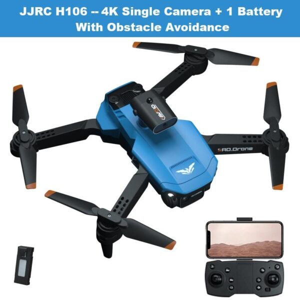 JJRC H106 Drone - 4K Professional Dual Camera 6CH Foldable Drone Obstacle Avoidance Helicopter Toy Kids RC Toys RC Quadcopter 20 JJRC H106 Drone - 4K Professional Dual Camera 6CH Foldable Drone Obstacle Avoidance Helicopter Toy Kids RC Toys RC Quadcopter — изображение 20