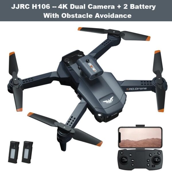 JJRC H106 Drone - 4K Professional Dual Camera 6CH Foldable Drone Obstacle Avoidance Helicopter Toy Kids RC Toys RC Quadcopter 19 JJRC H106 Drone - 4K Professional Dual Camera 6CH Foldable Drone Obstacle Avoidance Helicopter Toy Kids RC Toys RC Quadcopter — изображение 19