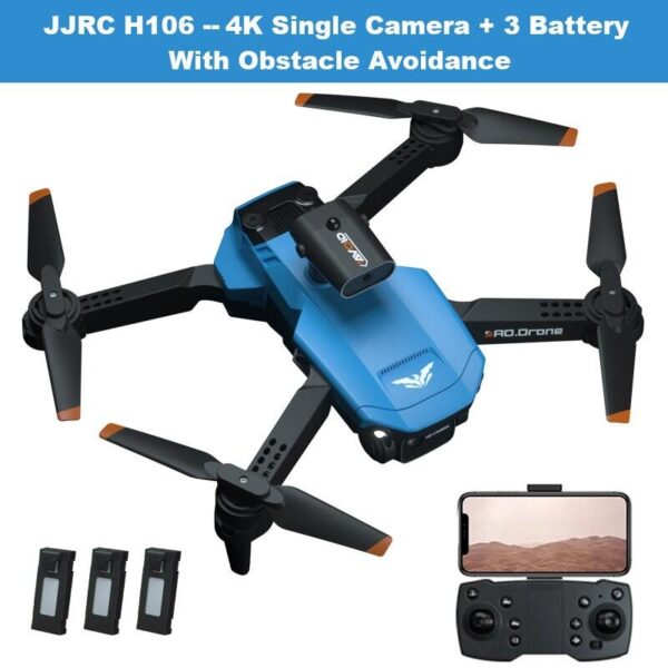 JJRC H106 Drone - 4K Professional Dual Camera 6CH Foldable Drone Obstacle Avoidance Helicopter Toy Kids RC Toys RC Quadcopter 15 JJRC H106 Drone - 4K Professional Dual Camera 6CH Foldable Drone Obstacle Avoidance Helicopter Toy Kids RC Toys RC Quadcopter — изображение 15
