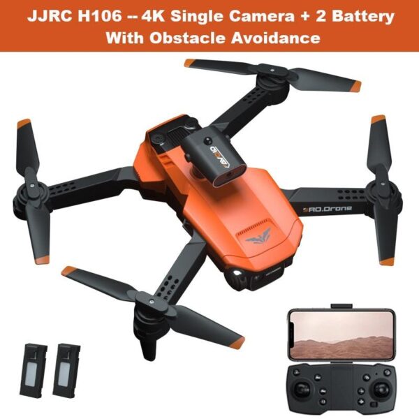 JJRC H106 Drone - 4K Professional Dual Camera 6CH Foldable Drone Obstacle Avoidance Helicopter Toy Kids RC Toys RC Quadcopter 13 JJRC H106 Drone - 4K Professional Dual Camera 6CH Foldable Drone Obstacle Avoidance Helicopter Toy Kids RC Toys RC Quadcopter — изображение 13