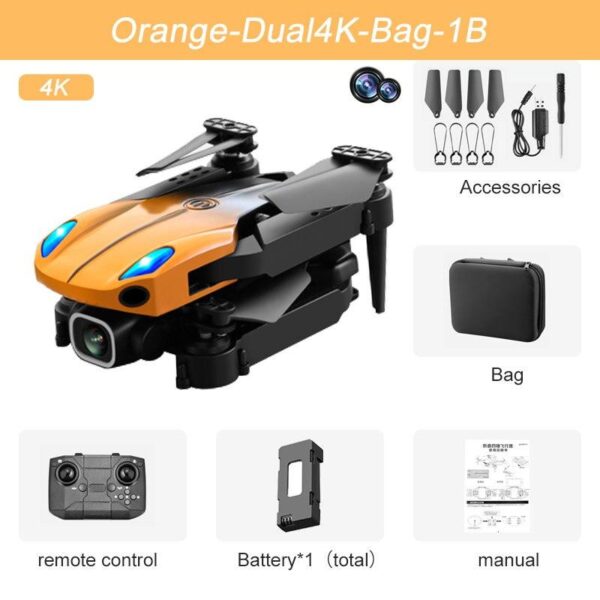 KBDFA KY907 Mini Drone - 4K HD Dual Camera Drone Automatic Obstacle Avoidance Foldable Quadcopter FPV Height Keep RC Dron Toy Gift 17 KBDFA KY907 Mini Drone - 4K HD Dual Camera Drone Automatic Obstacle Avoidance Foldable Quadcopter FPV Height Keep RC Dron Toy Gift - Image 17