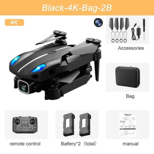 KBDFA KY907 Mini Drone - 4K HD Dual Camera Drone Automatic Obstacle Avoidance Foldable Quadcopter FPV Height Keep RC Dron Toy Gift 8 KBDFA KY907 Mini Drone - 4K HD Dual Camera Drone Automatic Obstacle Avoidance Foldable Quadcopter FPV Height Keep RC Dron Toy Gift - Image 8