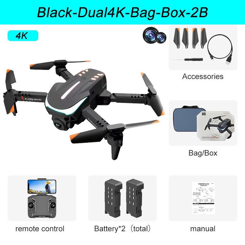 K109 Mini Drone - 2024 New Breathing Light 4K Dual HD Camera Automatic Obstacle Avoidance Professional Foldable Drone Quadcopter Gifts 9 K109 Mini Drone - 2024 New Breathing Light 4K Dual HD Camera Automatic Obstacle Avoidance Professional Foldable Drone Quadcopter Gifts - Image 9